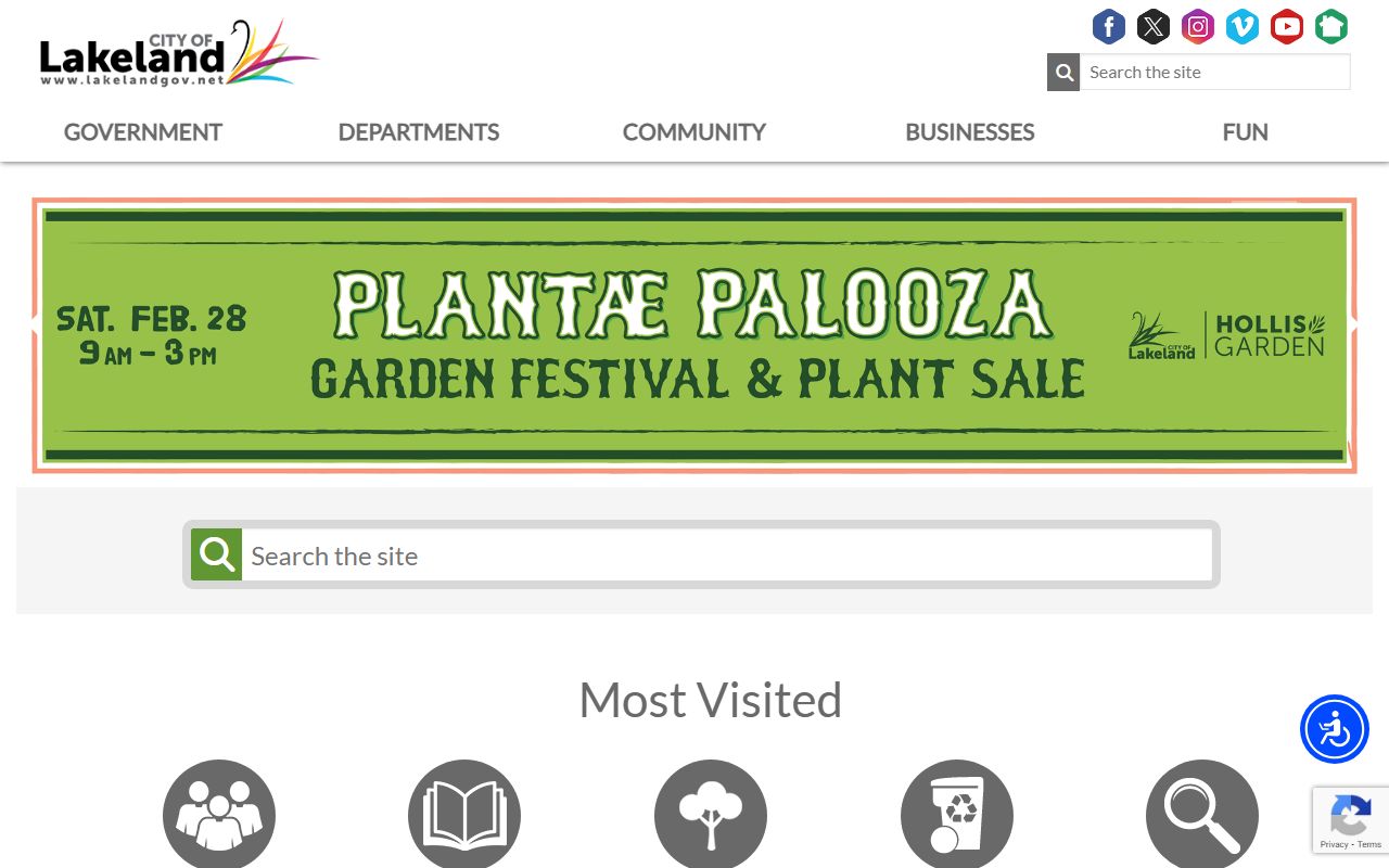 Lakeland city government website background check resources